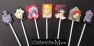 439sp Hunchback Friends Chocolate or Hard Candy Lollipop Mold